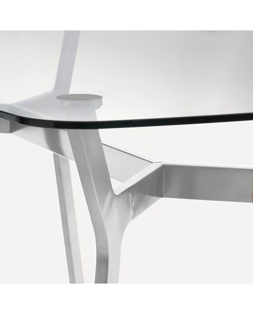Mesa de Vidro Ernest Cromado-5