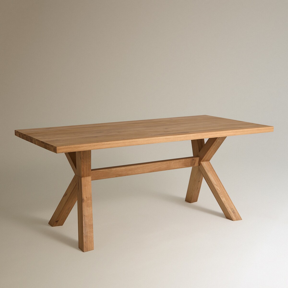 Mesa de madera de roble Lake Natural-2