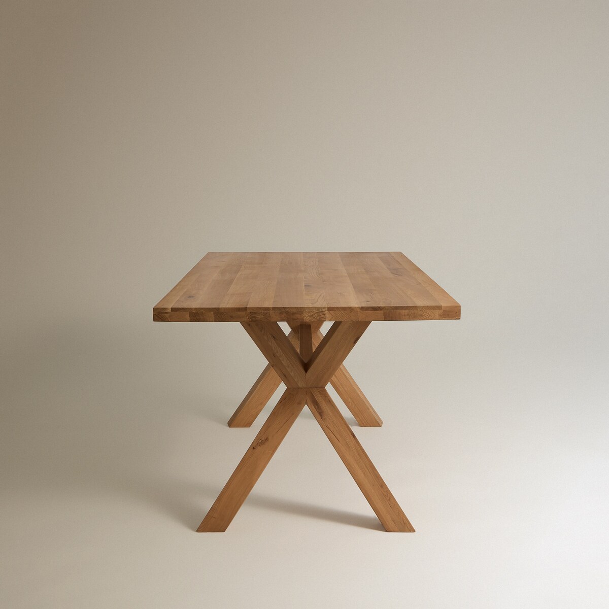 Mesa de madera de roble Lake Natural-4