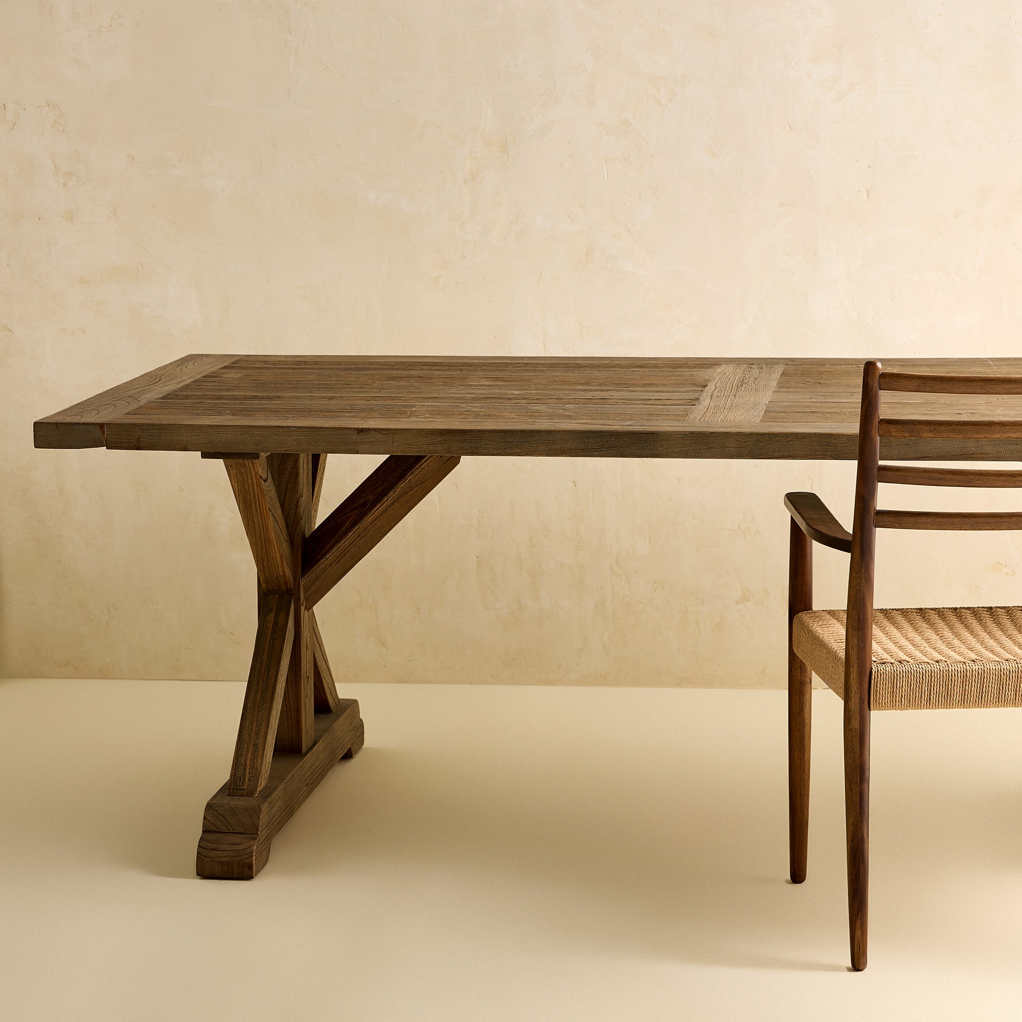 Imagem 0 de Mesa de Madeira de Olmo Reciclado Riviera