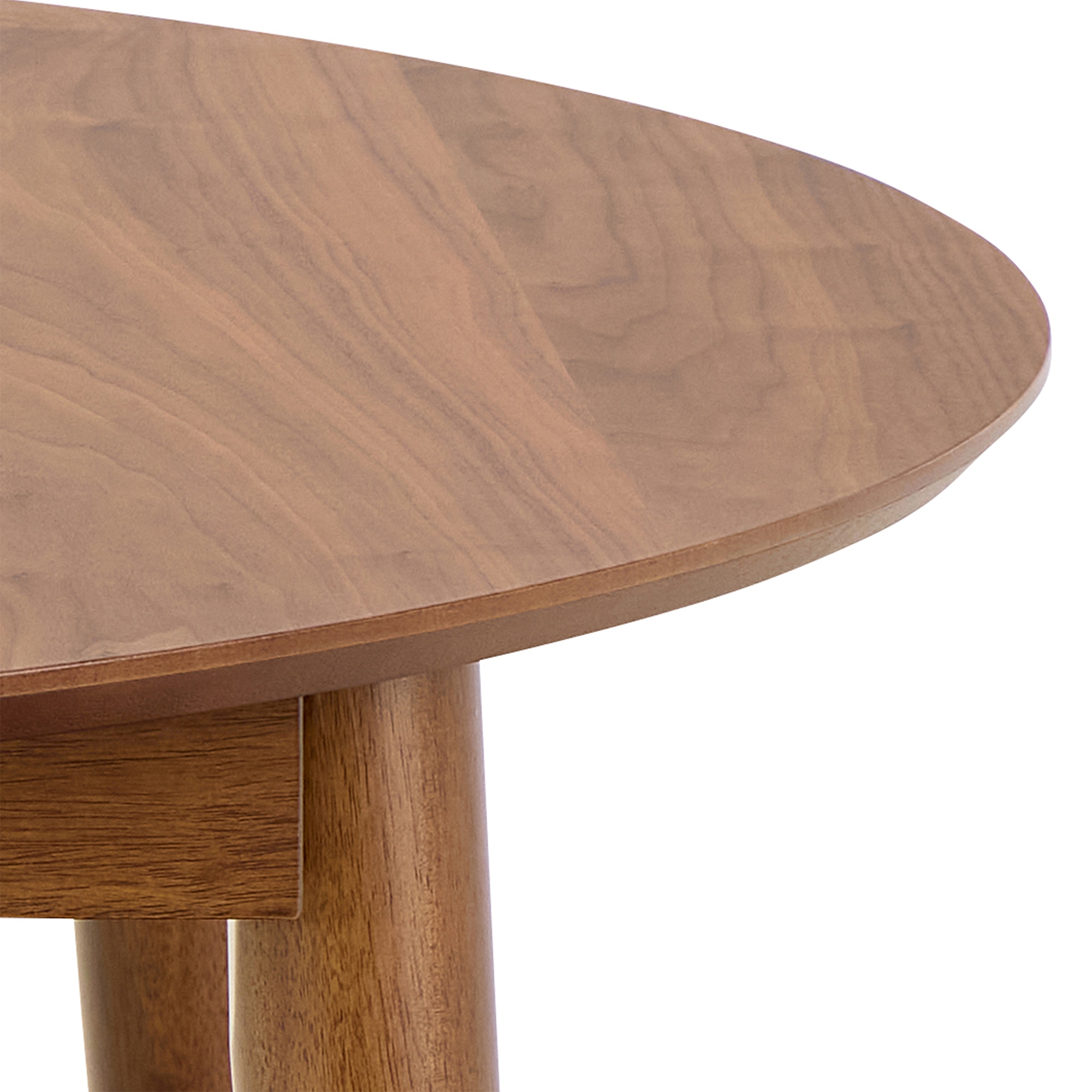 Mesa Redonda Extensível Dumas de Nogueira Nogueira-7