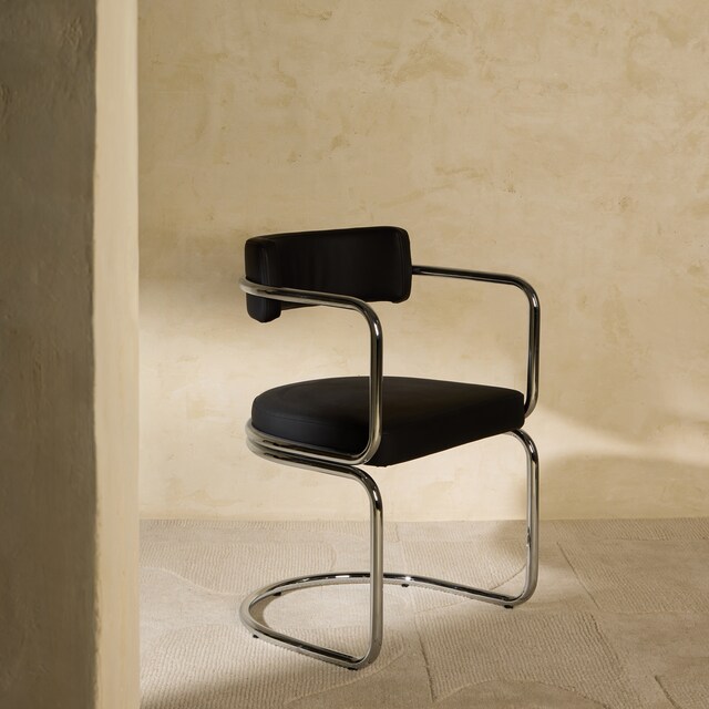 Imagem 0 de Cadeira em Pele Regenerada Bergen