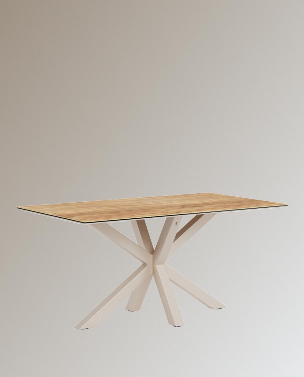 Mesa de cerámica Heaven - Gris 160 x 90 x 75,5 cm Gris-1