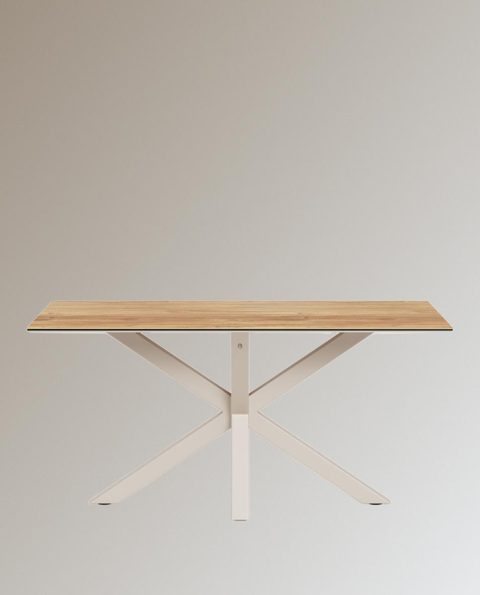 Mesa de cerámica Heaven - Gris 160 x 90 x 75,5 cm Gris-2