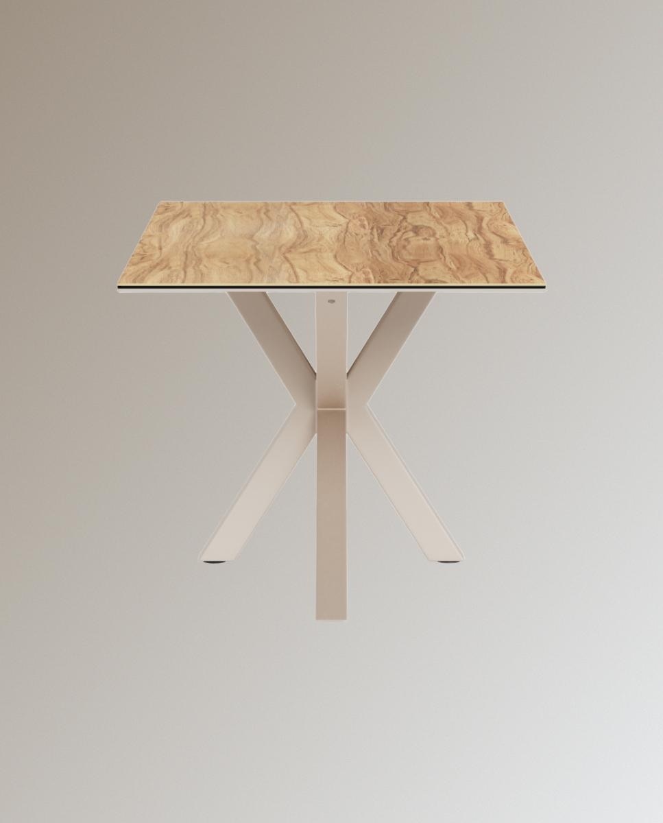 Mesa de cerámica Heaven - Gris 160 x 90 x 75,5 cm Gris-3