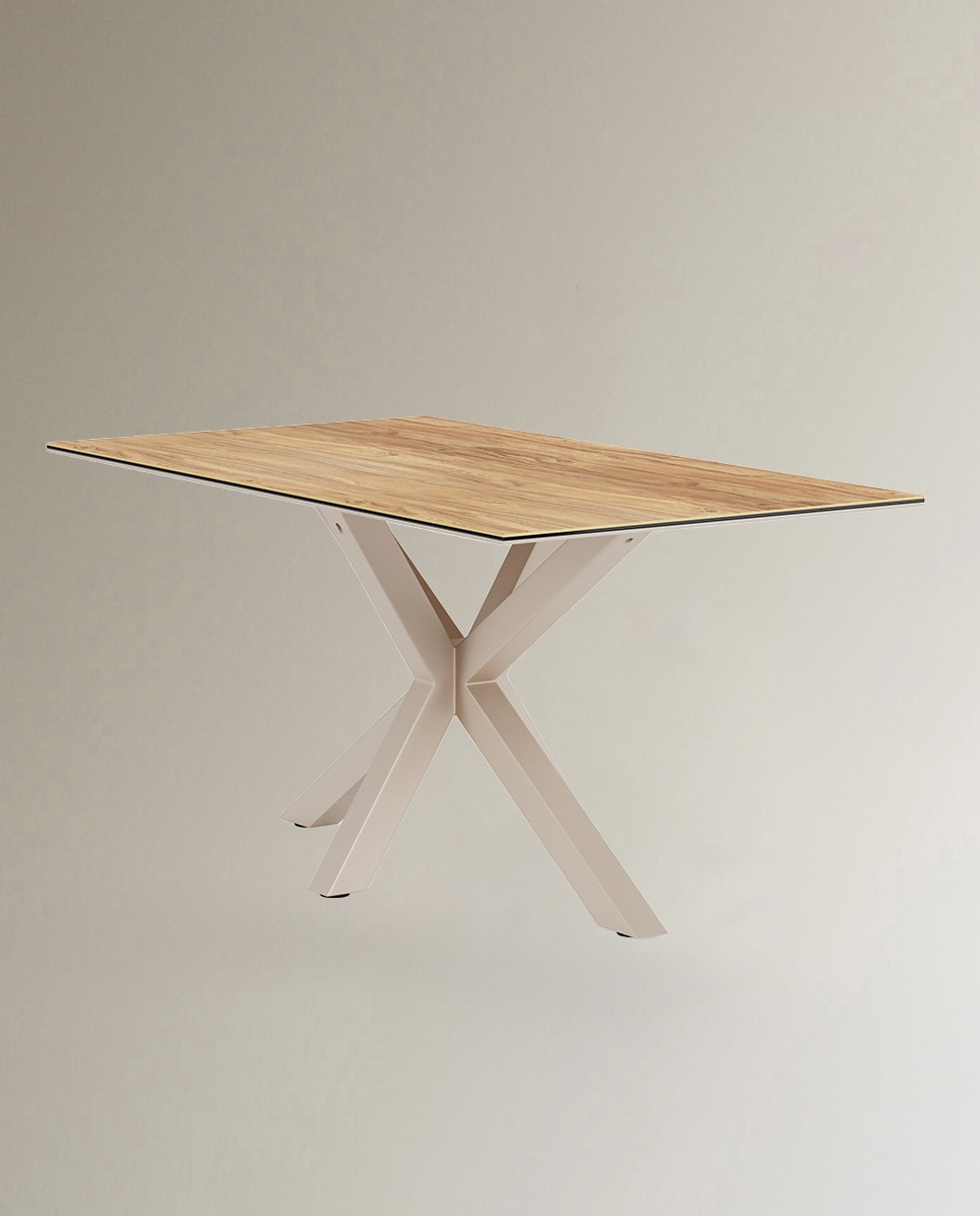 Mesa de cerámica Heaven - Gris 160 x 90 x 75,5 cm Gris-4