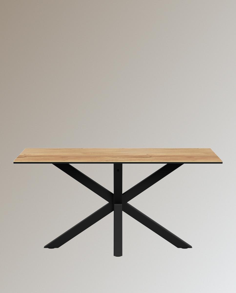 Mesa de cerámica Heaven - Negro 160 x 90 x 75,5 cm Negro-2