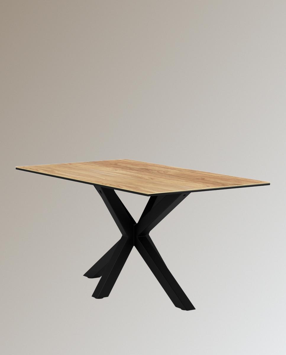 Mesa de cerámica Heaven - Negro 160 x 90 x 75,5 cm Negro-4