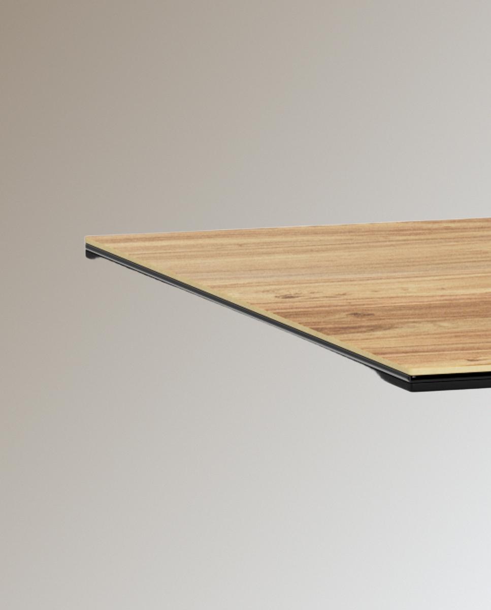 Mesa de cerámica Heaven - Negro 160 x 90 x 75,5 cm Negro-6