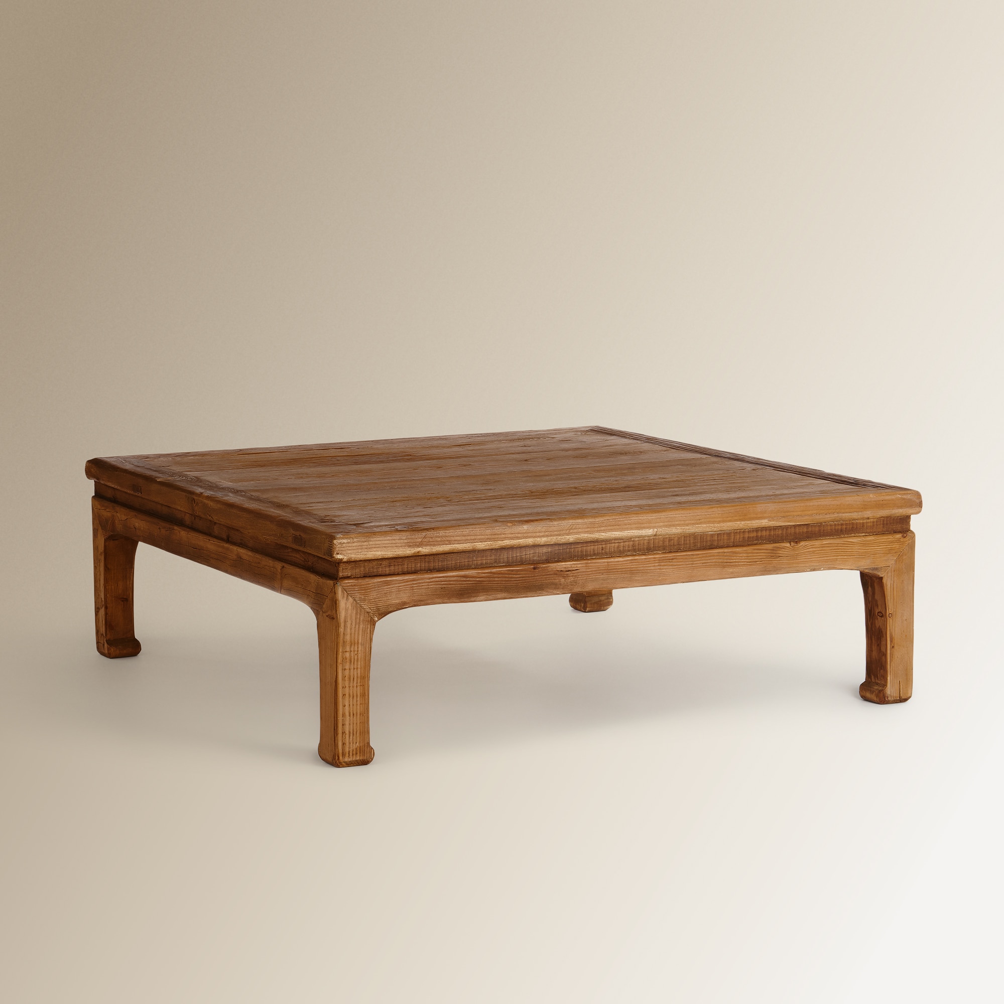 Mesa de Centro Quadrada de Olmo Reciclado Opium Olmo-2