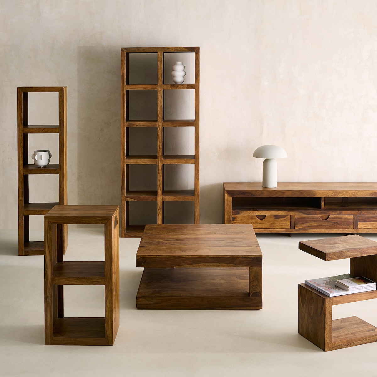 Mesa de Centro de Pau-Rosa Bombay Nogueira-10