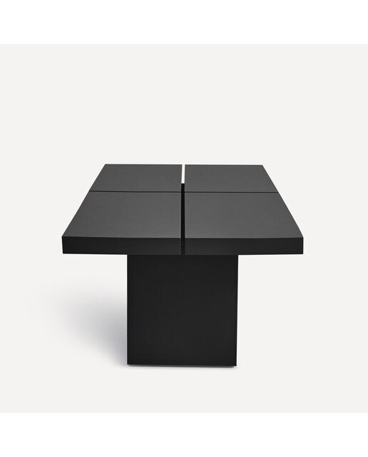 Mesa de centro rectangular en mate Lisboa Room - El Corte Inglés - Negro mate 120 x 60 cm Negro mate-4
