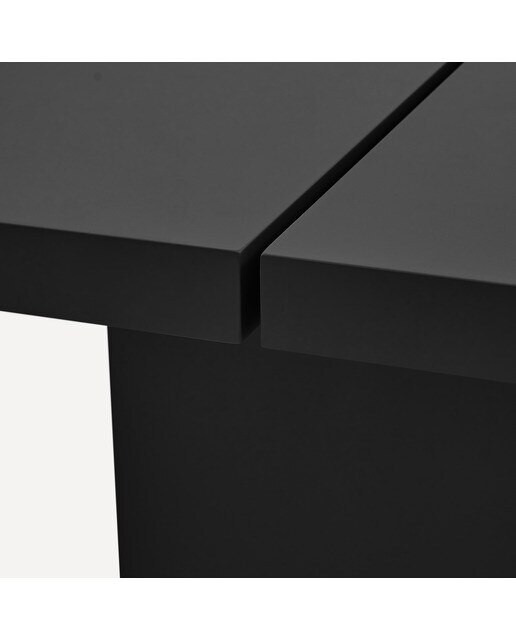 Mesa de centro rectangular en mate Lisboa Room - El Corte Inglés - Negro mate 120 x 60 cm Negro mate-6