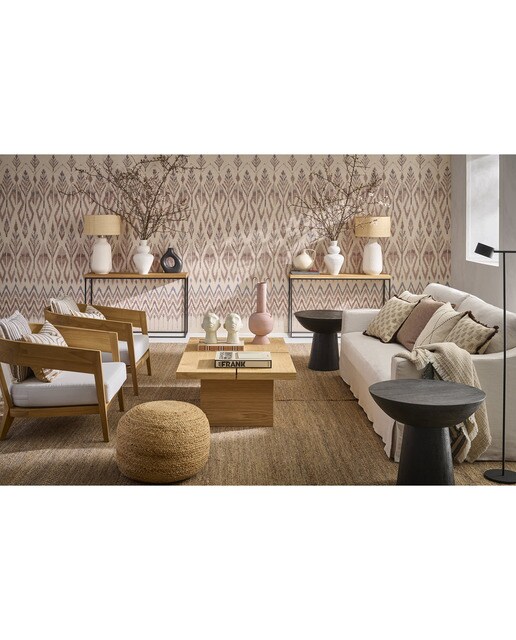 Mesa de Centro Retangular de Carvalho Lisboa Room Carvalho-8