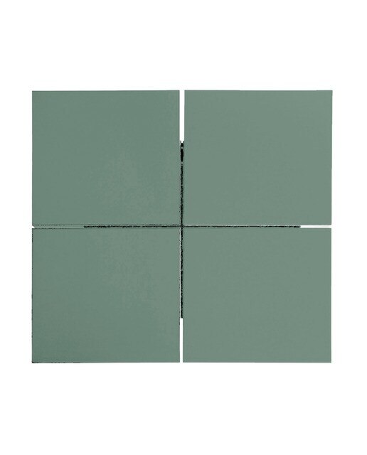 Mesa de centro cuadrada en mate Lisboa Room - El Corte Inglés - Verde mate 100 x 100 cm Verde mate-3