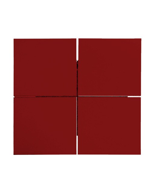 Mesa de centro cuadrada en mate Lisboa Room - El Corte Inglés - Burdeos mate 100 x 100 cm Burdeos mate-3