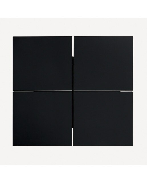 Mesa de centro cuadrada en mate Lisboa Room - El Corte Inglés - Negro mate 100 x 100 cm Negro mate-3