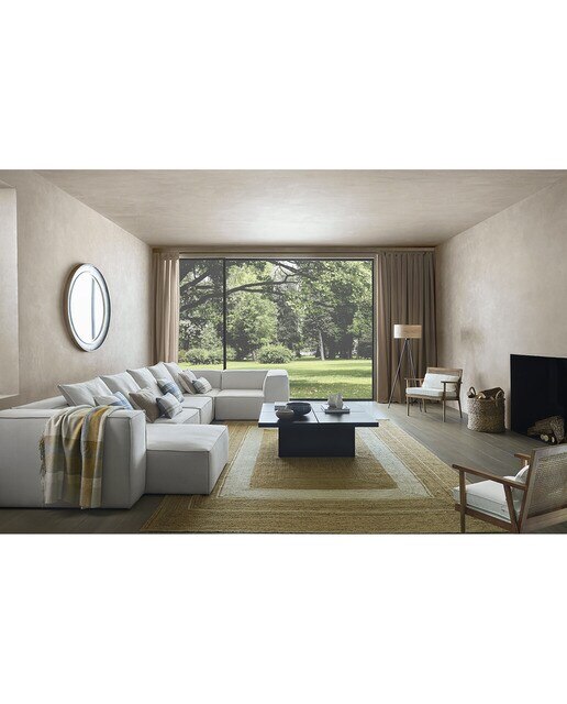 Mesa de centro cuadrada en mate Lisboa Room - El Corte Inglés - Negro mate 100 x 100 cm Negro mate-6