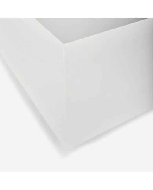 Mesa de centro rectangular en mate Ovar El Corte Inglés - Blanco mate 120 x 60 cm Blanco mate-5