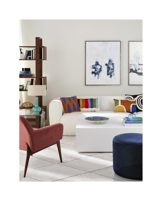 Mesa de centro rectangular en mate Ovar El Corte Inglés - Blanco mate 120 x 60 cm Blanco mate-6