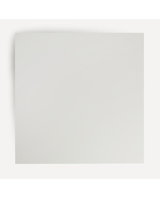 Mesa de centro cuadrada en mate Ovar El Corte Inglés - Blanco mate 80 x 80 cm Blanco mate-3