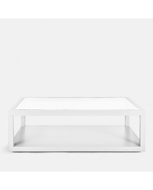 Mesa de centro rectangular Sintra I El Corte Inglés - Blanco 120 x 60 cm Blanco-2