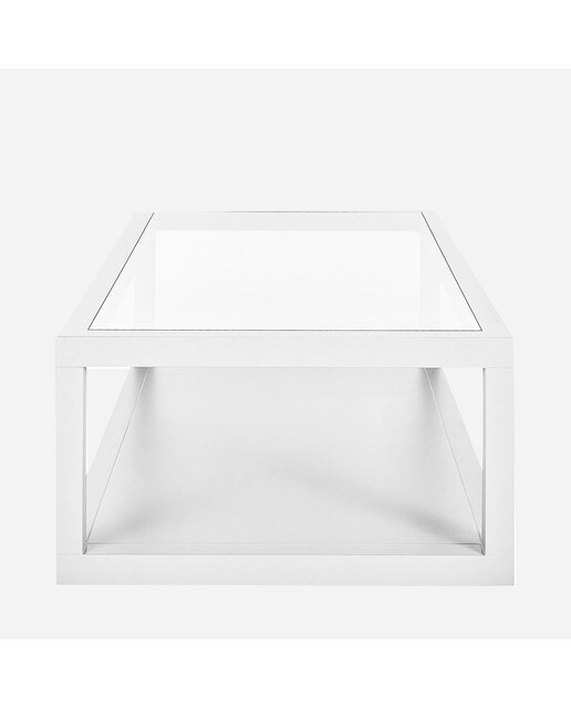 Mesa de centro rectangular Sintra I El Corte Inglés - Blanco 120 x 60 cm Blanco-3