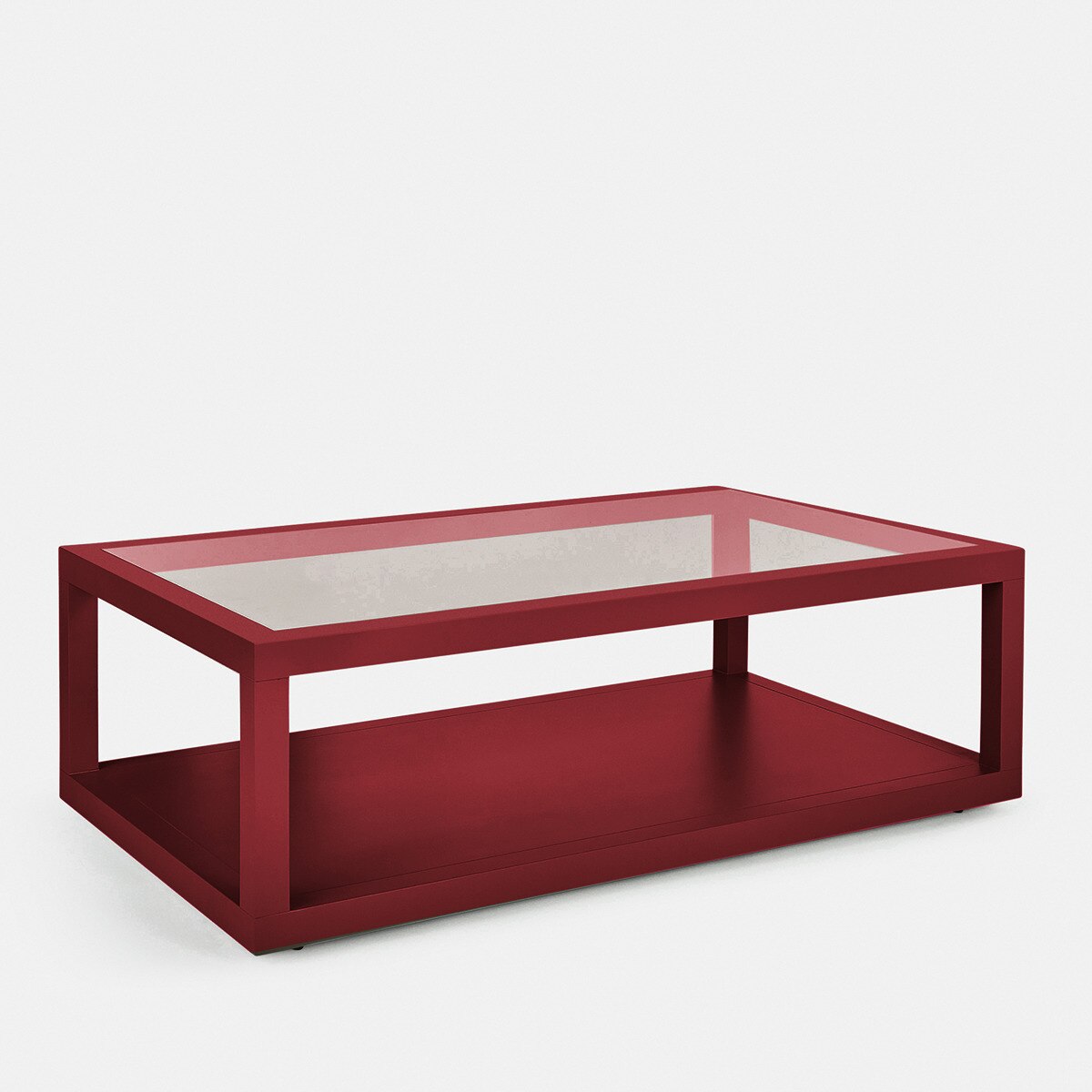 Mesa de centro rectangular Sintra I El Corte Inglés - Burdeos 120 x 60 cm Burdeos-1