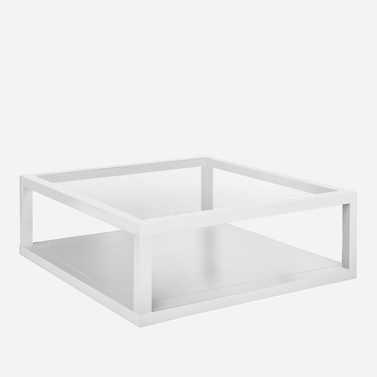 Mesa de centro cuadrada Sintra I El Corte Inglés - Blanco 80 x 80 cm Blanco-1