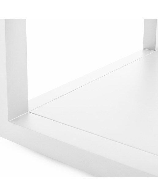 Mesa de centro cuadrada Sintra I El Corte Inglés - Blanco 80 x 80 cm Blanco-5