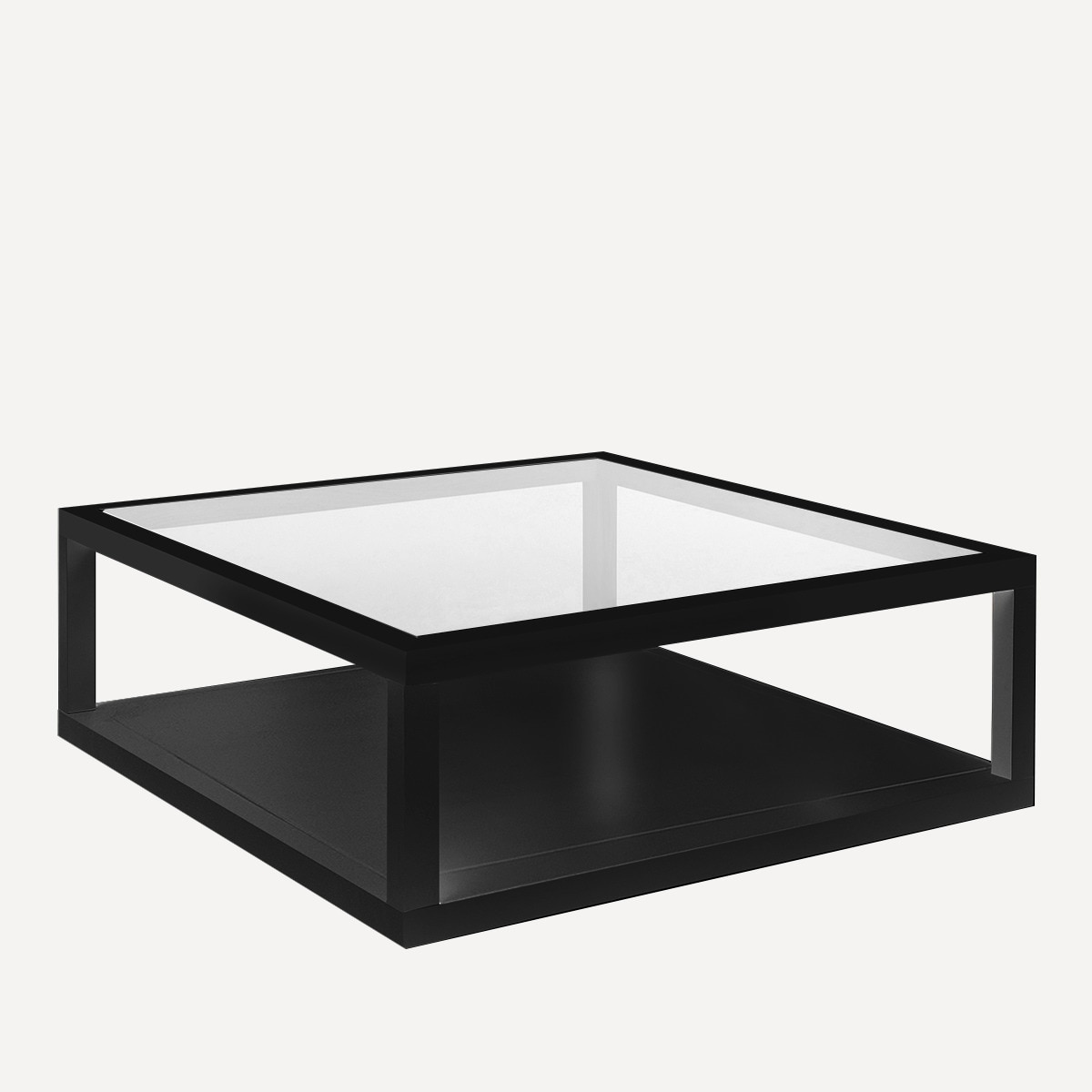 Mesa de centro cuadrada Sintra I El Corte Inglés - Negro 80 x 80 cm Negro-1