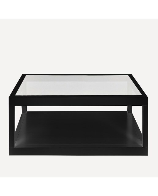 Mesa de centro cuadrada Sintra I El Corte Inglés - Negro 80 x 80 cm Negro-2