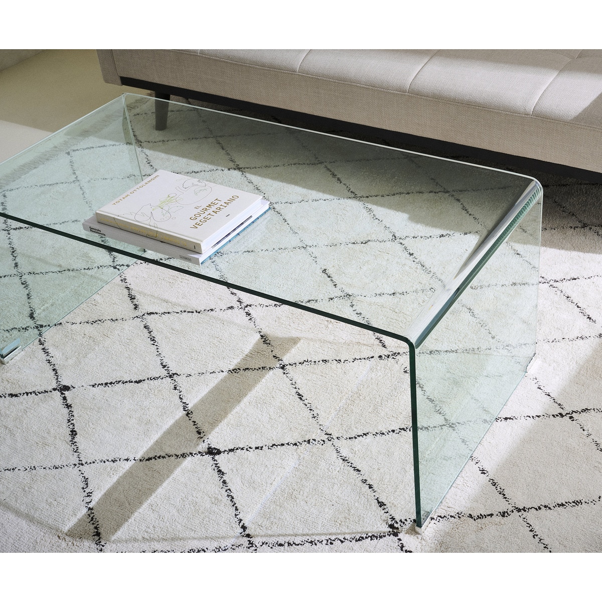Imagem 0 de Mesa de centro de vidro Shiny El Corte Inglés