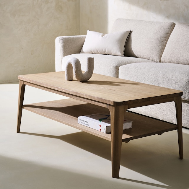 Imagem 0 de Mesa de Centro de Carvalho Babylon