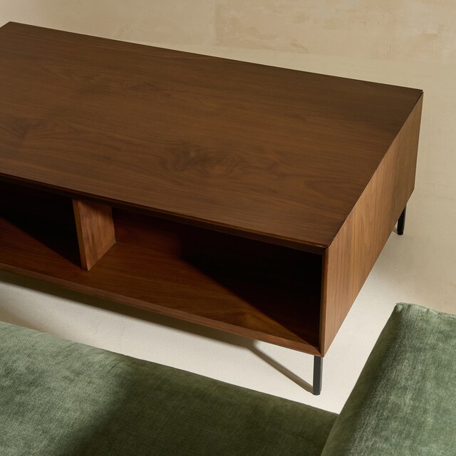 Imagem 0 de Mesa de Centro de Nogueira com Tampa Elevável Murray