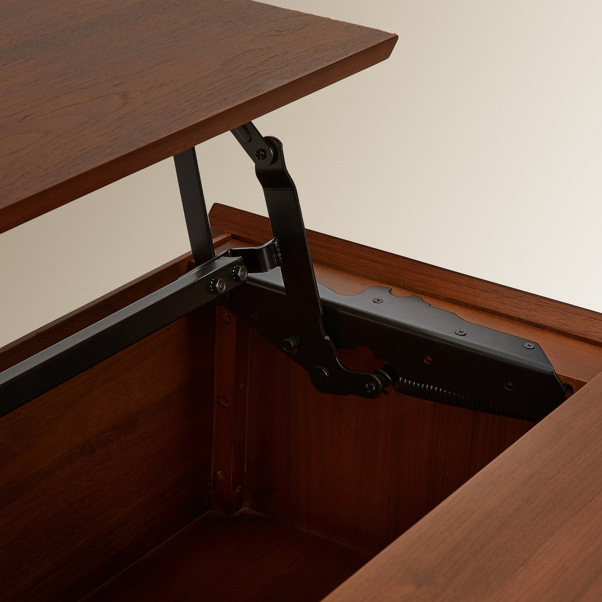 Mesa de Centro de Nogueira com Tampa Elevável Murray Natural-10