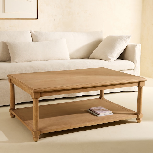 Imagen 0 de Mesa de centro de madera de roble Vintage El Corte Inglés