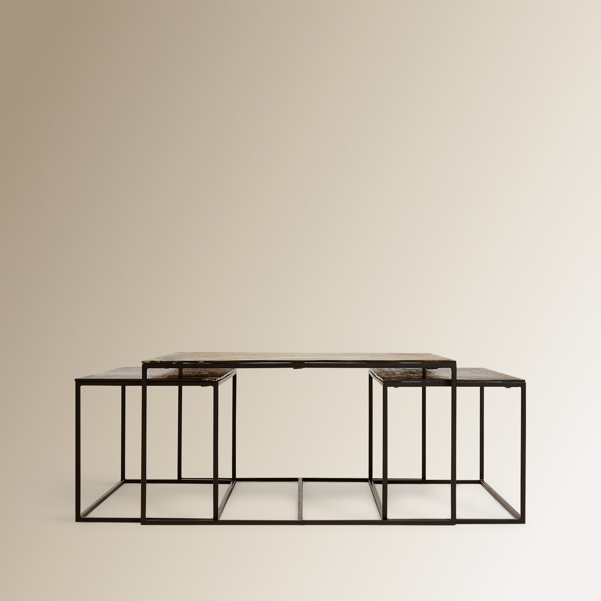 Conjunto de 3 Mesas de Centro Moet 4