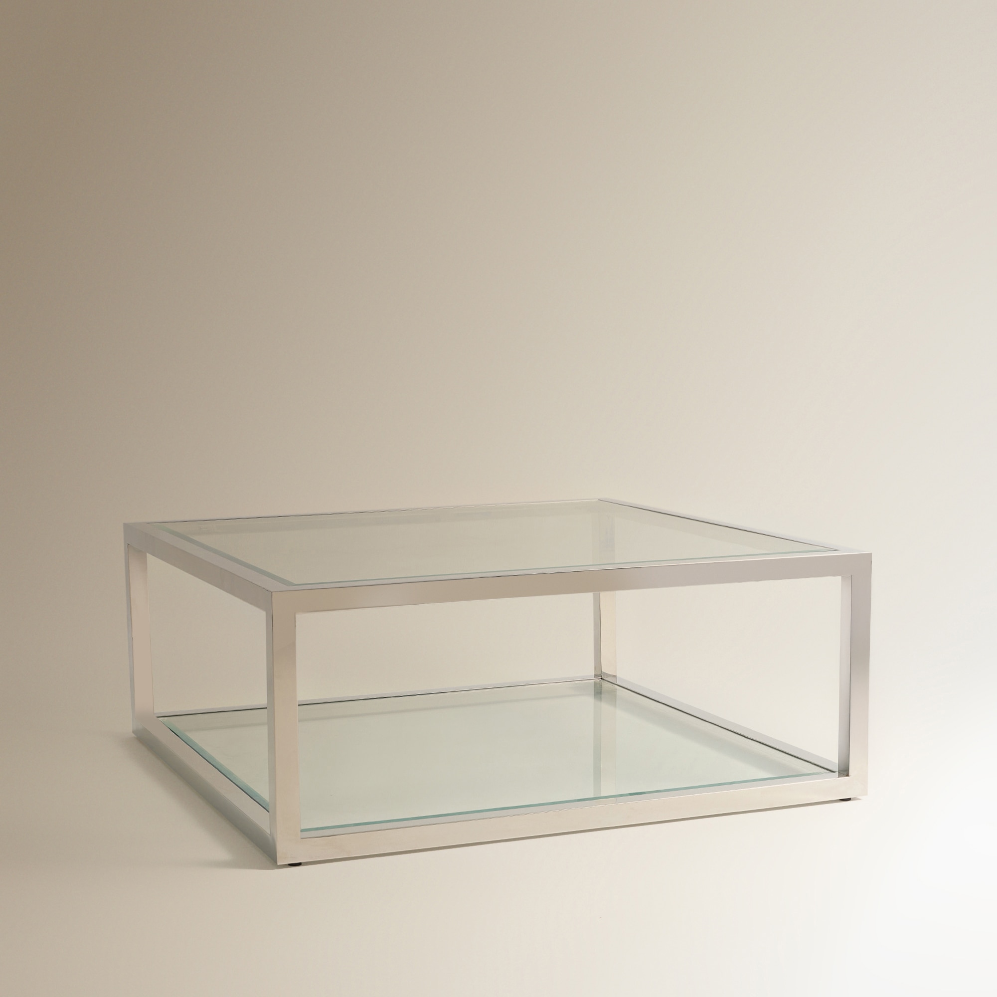 Mesa de Centro de Aço Inoxidável Silver Aço-2