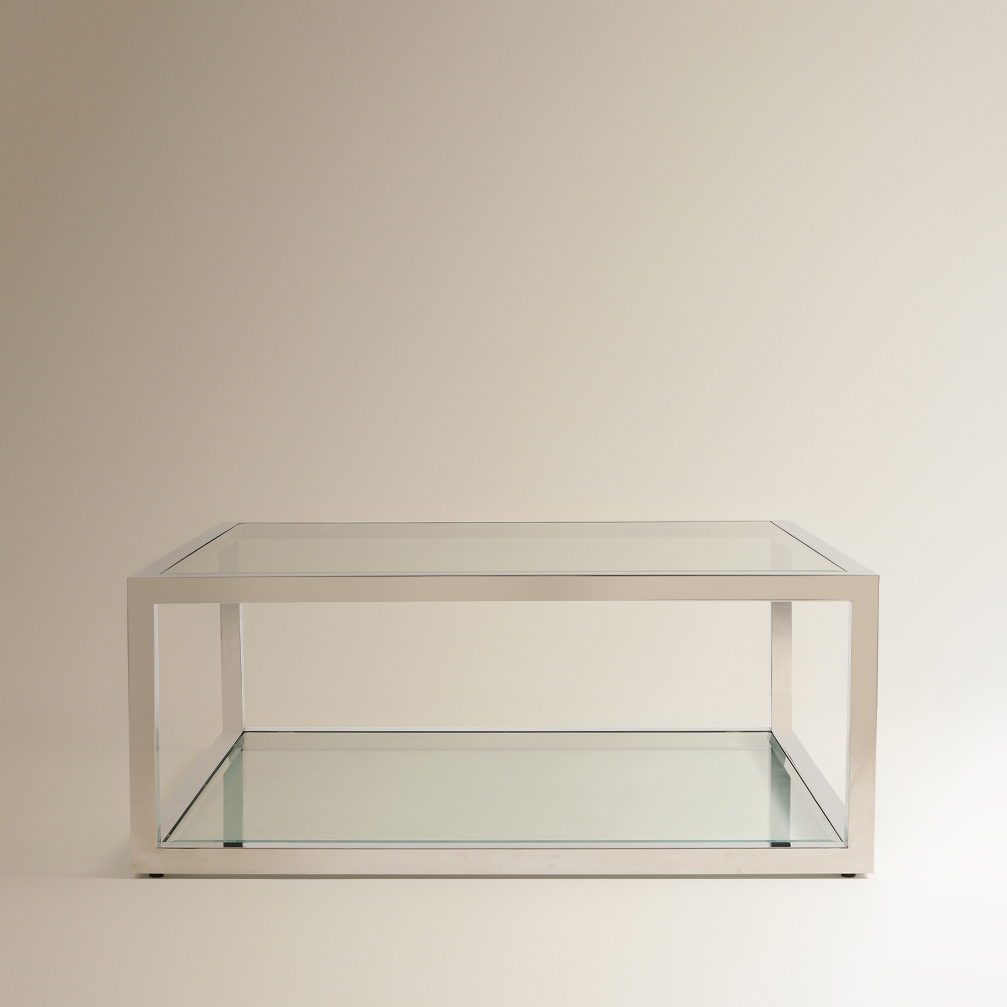 Mesa de Centro de Aço Inoxidável Silver Aço-3