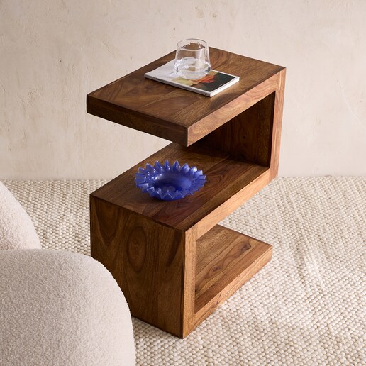 Mesa auxiliar de madera de palisandro Bombay El Corte Inglés