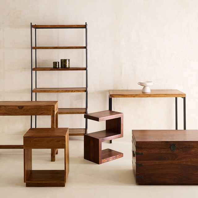 Imagem 0 de Mesa Auxiliar de Pau-Rosa Bombay