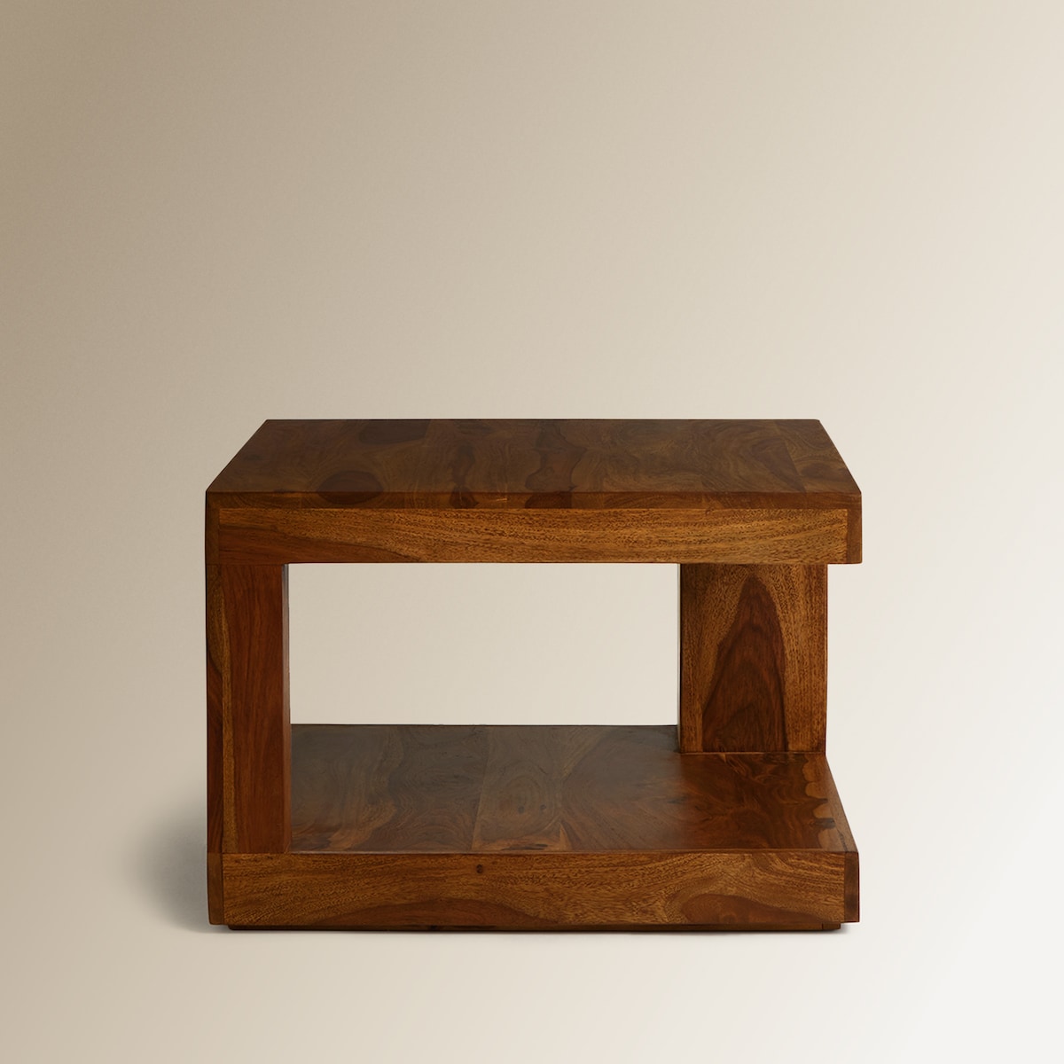 Mesa Auxiliar de Pau-Rosa Bombay Nogueira-3