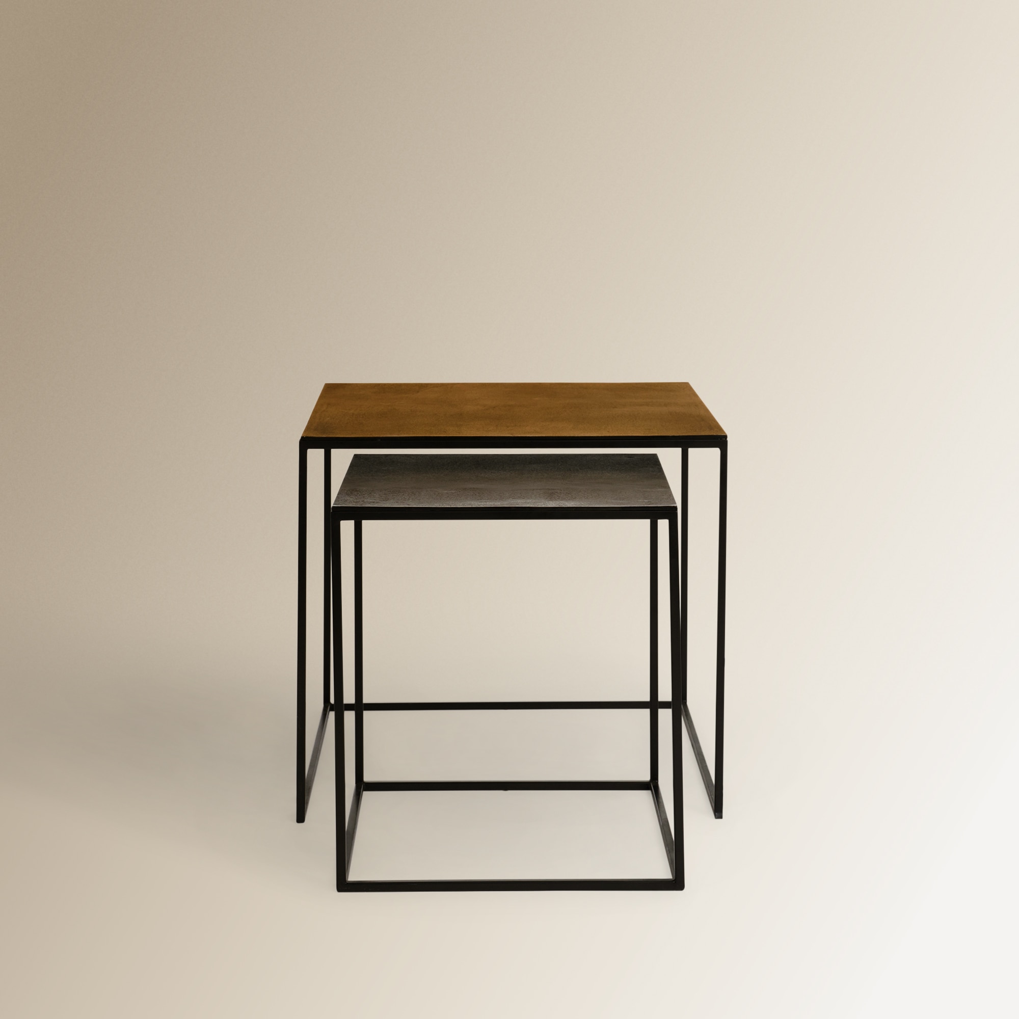 Mesa Auxiliar Encaixe Moet Ouro-3