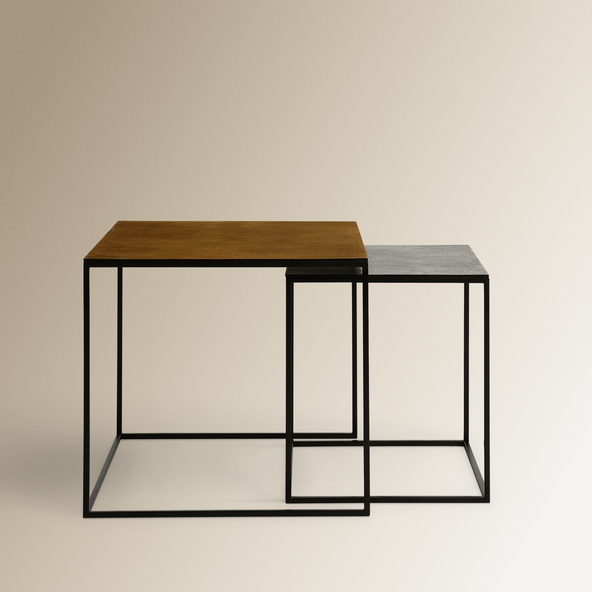 Mesa Auxiliar Encaixe Moet Ouro-4