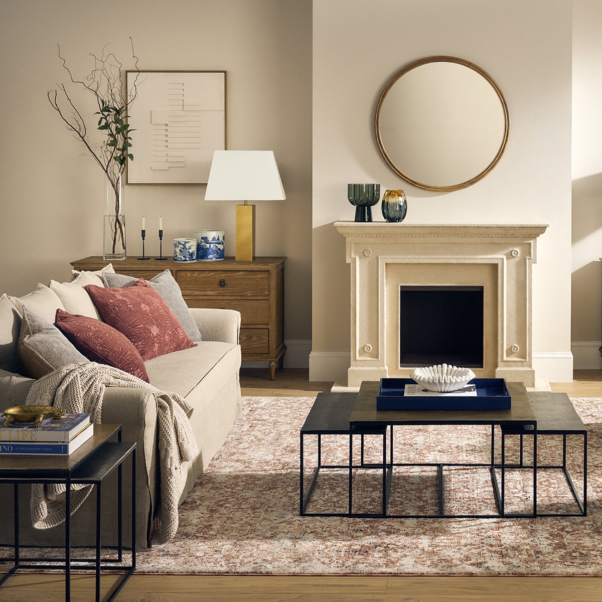 Mesa Auxiliar Encaixe Moet Ouro-7