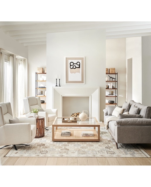 Mesa auxiliar de madera de mango Boria El Corte Inglés - Natural Natural-5