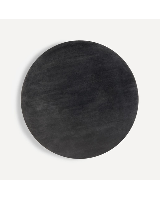 Mesa auxiliar de madera de mango Lucio El Corte Inglés - Negro Negro-2
