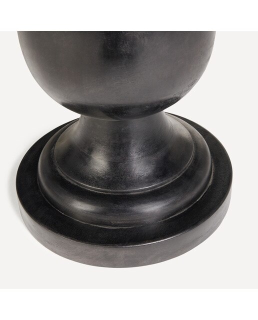 Mesa auxiliar de madera de mango Lucio El Corte Inglés - Negro Negro-3
