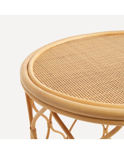 Mesa Auxiliar de Rotim Ariel Natural-4